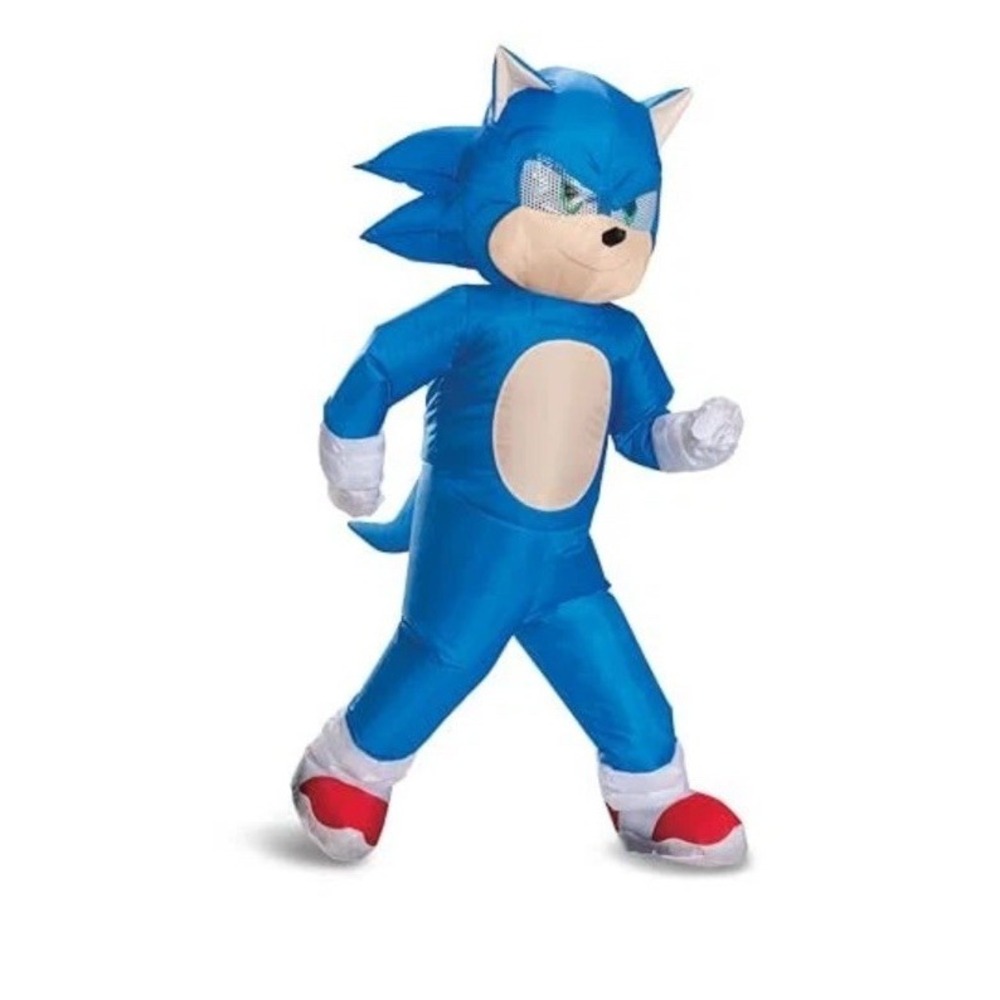 Kids‎ Sonic Inflatable Costume Official Sonic Movie Outfit for Halloween